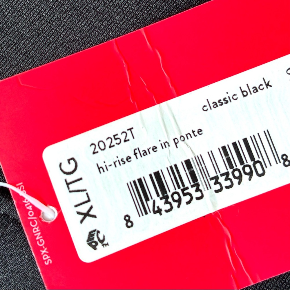 SPANX Black High-Rise Bootcut Flare Pants - Picture 4 of 8